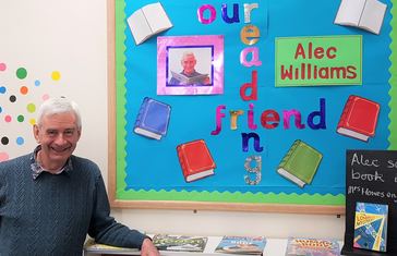 Reading Friend Display with Alec Williams at Littlecoates